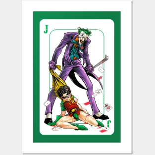 JOKER vs ROBIN Posters and Art